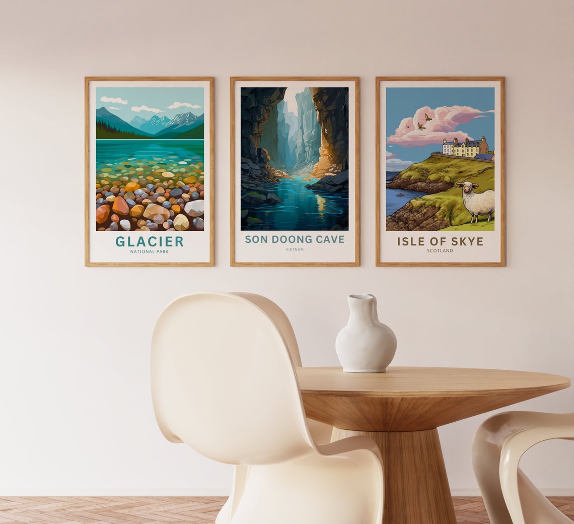 Son Doong Cave Vietnam Underground River Limestone Gorge Poster - Image 3