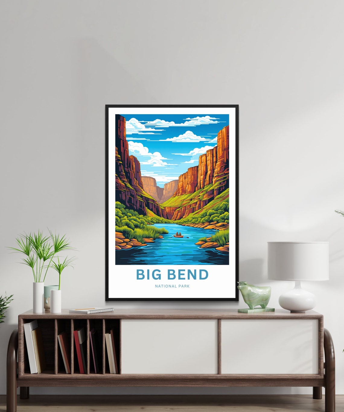 Big Bend National Park River Canyon Texas Desert Adventure Poster - Image 2