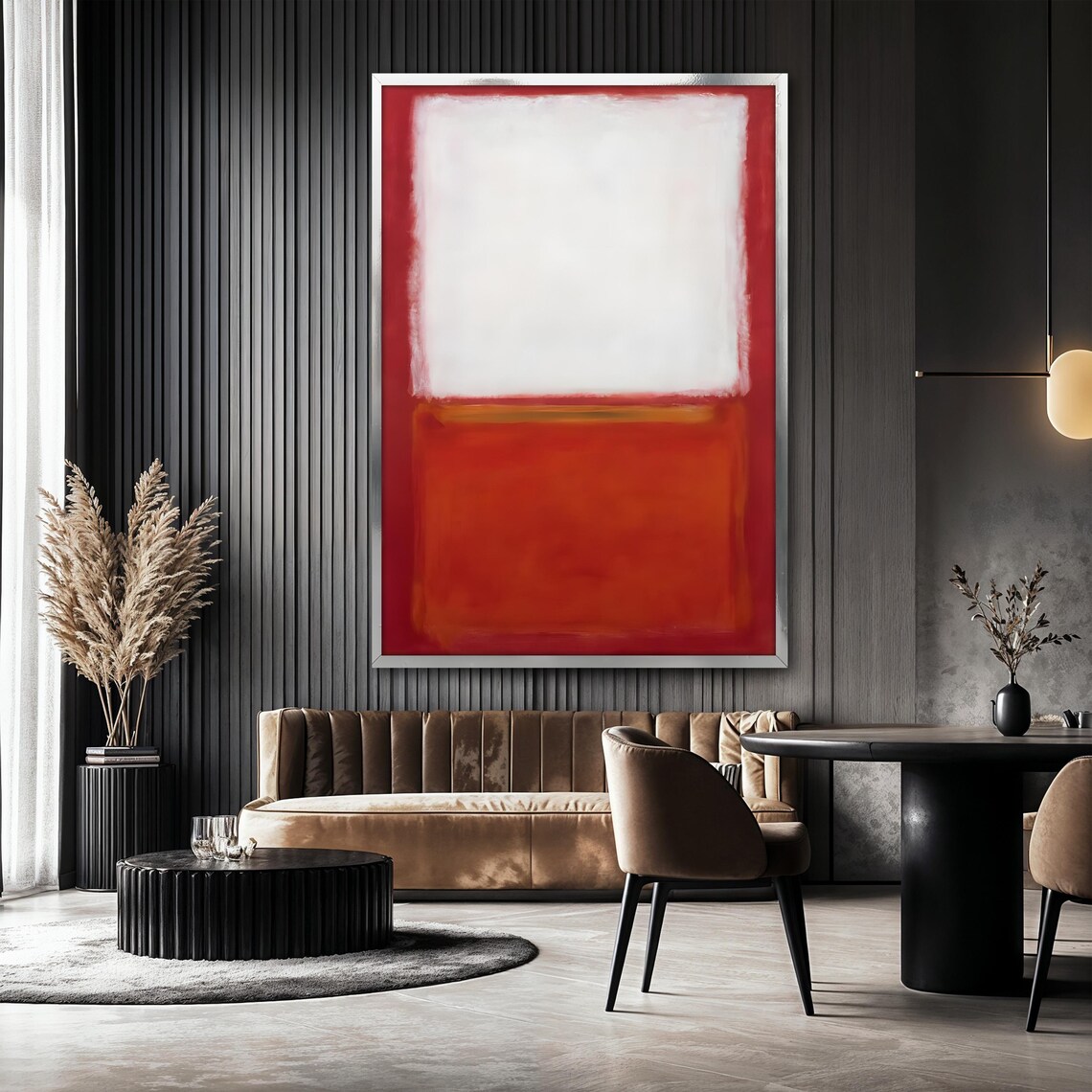 Mark Rothko Painting, Expressive Abstract Color Field - Image 2