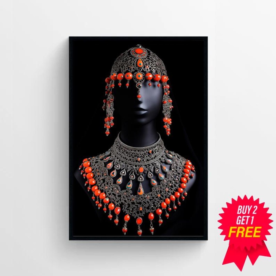Moroccan Product Berber Decor Morocco Oriental Art African Wall Art Wall Art Prints - Image 4