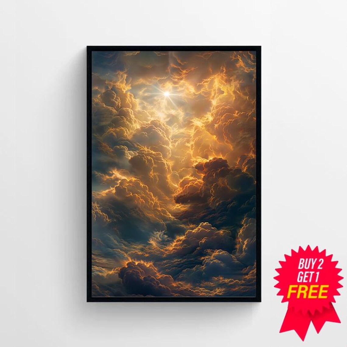 Celestial Sun Art Print, Dark Academia Vintage - Image 4