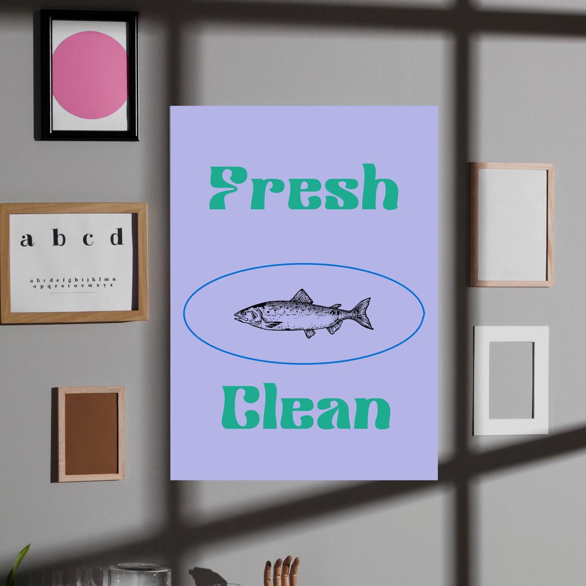 Fresh Clean Fish, Coastal Kitchen Decor - Image 2