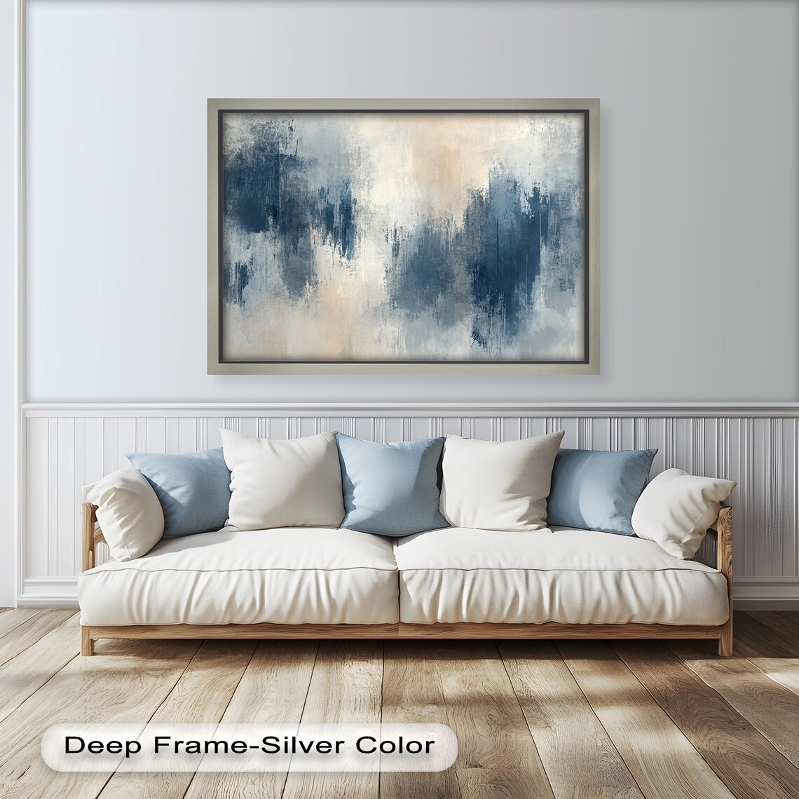 Modern Abstract Wooden Wall Art, Minimalist Decor - Image 2