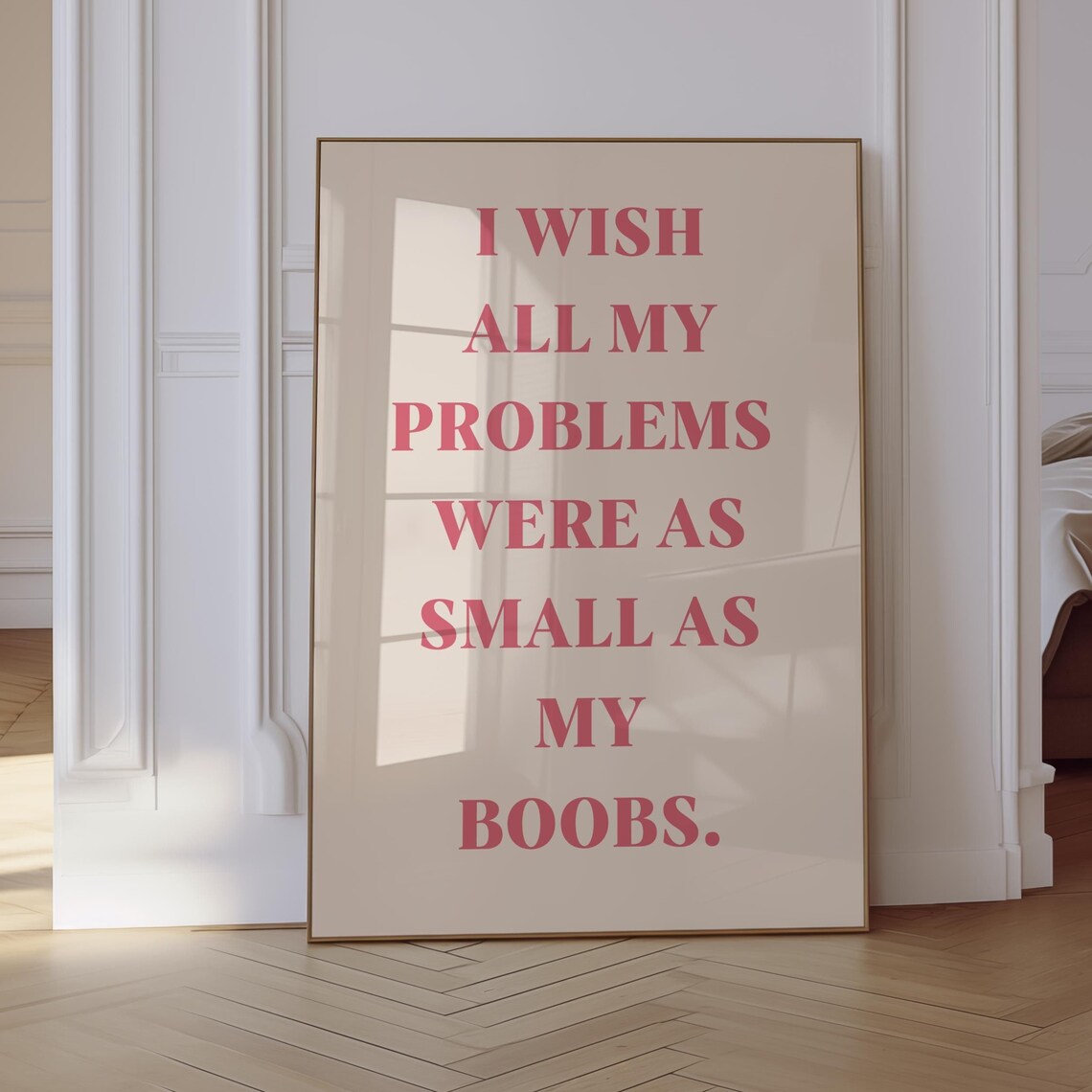 I Wish All My Problems Were As Small As My Boobs