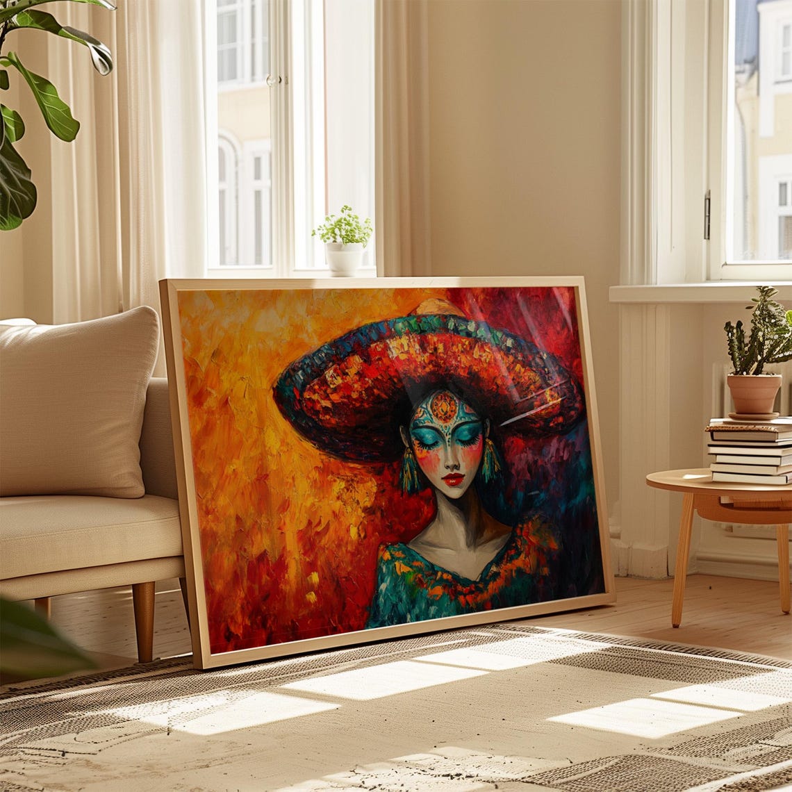 Mexican Art Print, Gift for Her - Image 4