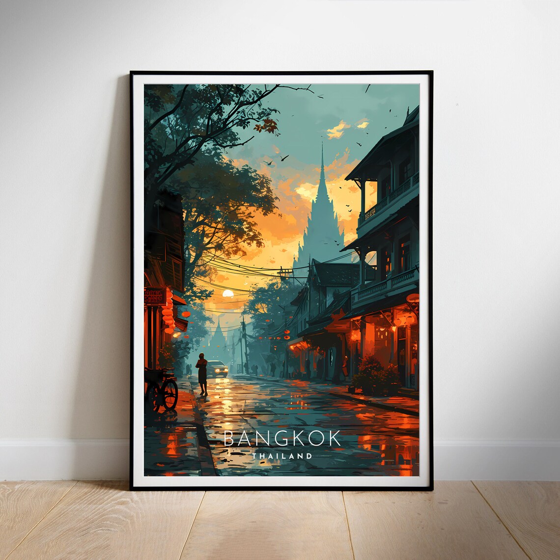 Thailand Travel Poster, Travel Poster Wall Art - Image 2