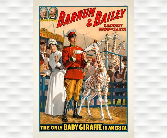 Barnum Bailey Circus Poster