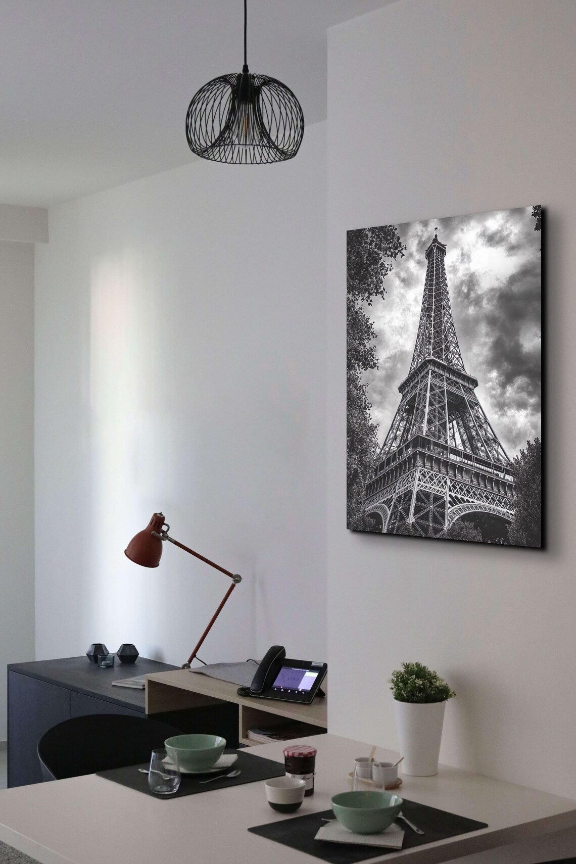 Eifel Tower Wall Art Print, French Travel Poster - Image 3