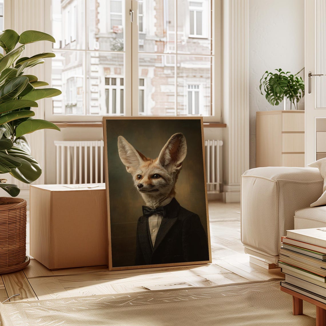 Fennec Fox Gentleman In Tuxedo