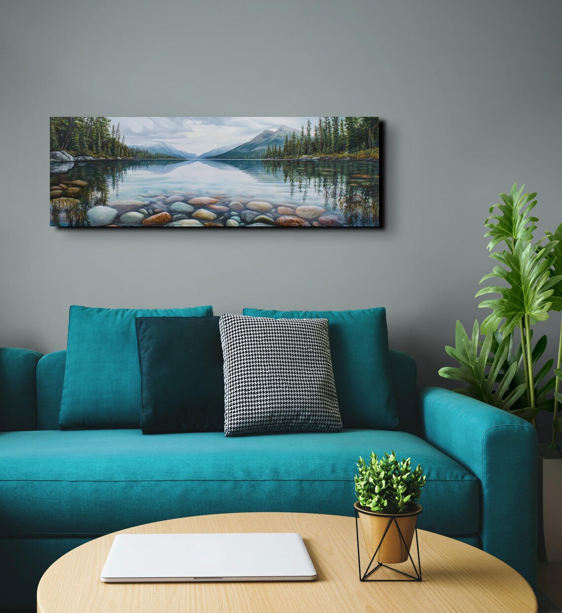 Appalachian Mountain Range Panoramic Scenery Art Print - Image 6