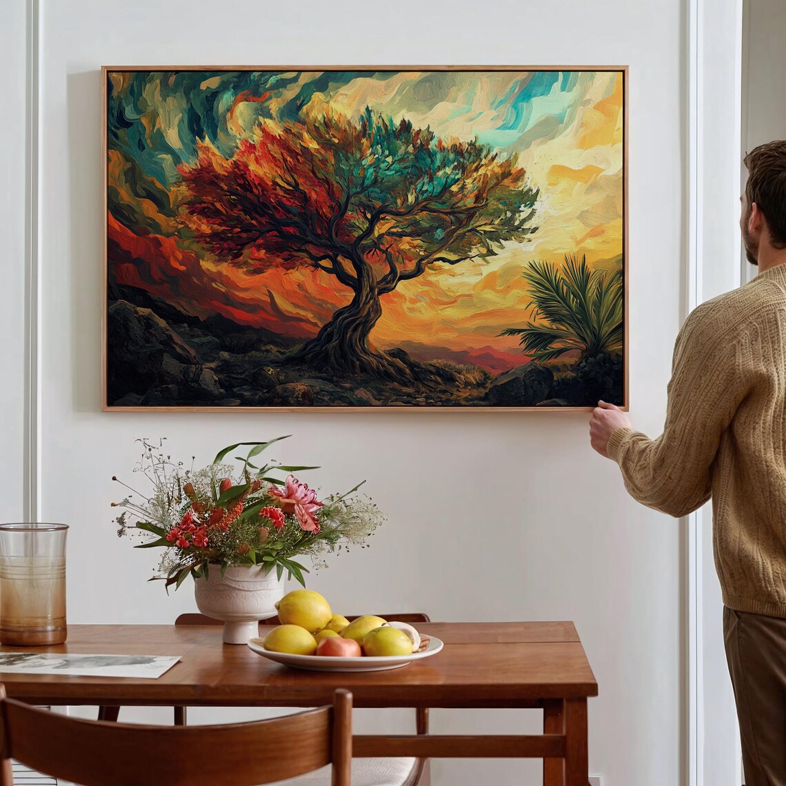 Abstract Tree Art Print, Nature Inspired Decor - Image 4