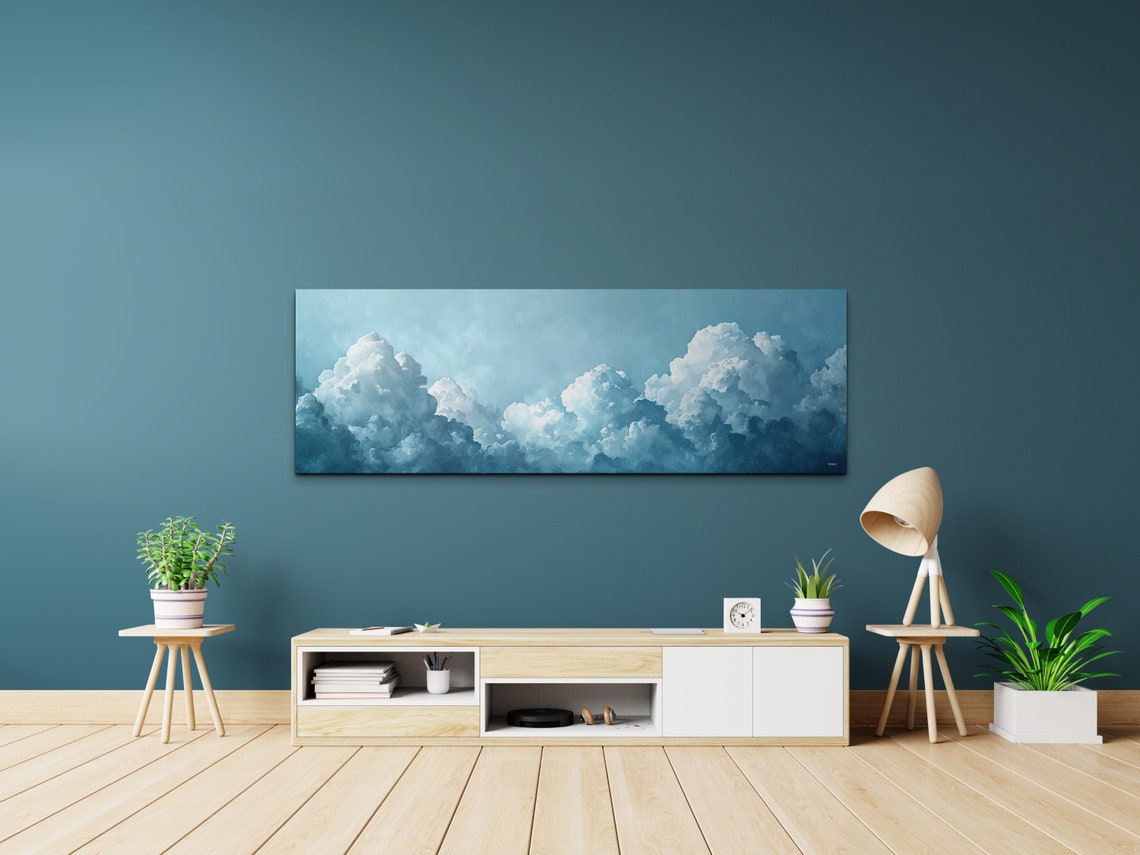 Panoramic Cloud Wall Art - Image 5