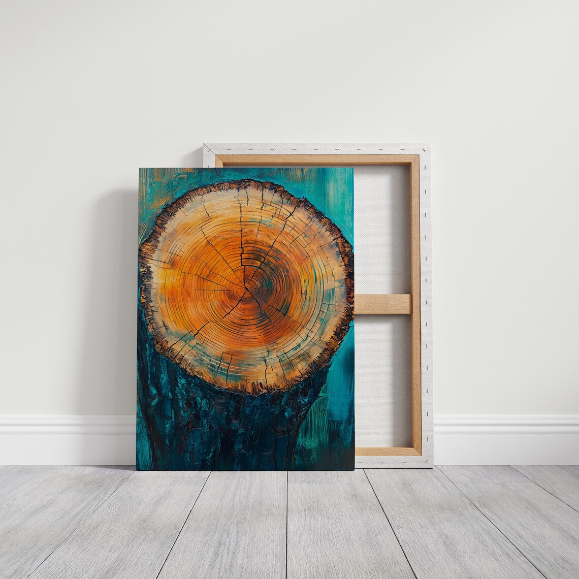 Tree Ring Modern Abstract, Nature Inspired Decor - Image 6