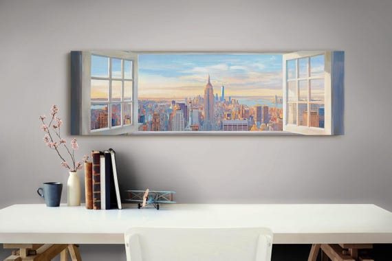 Empire State Building NYC Skyline Art Print