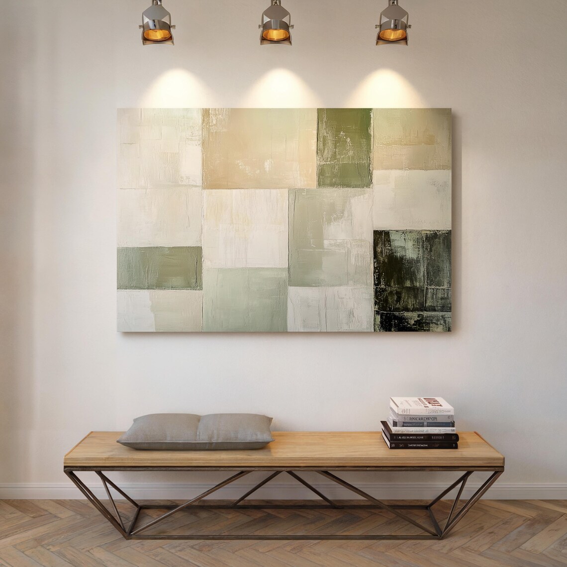 Modern Geometric Abstract, Minimalist Decor Art Print - Image 4