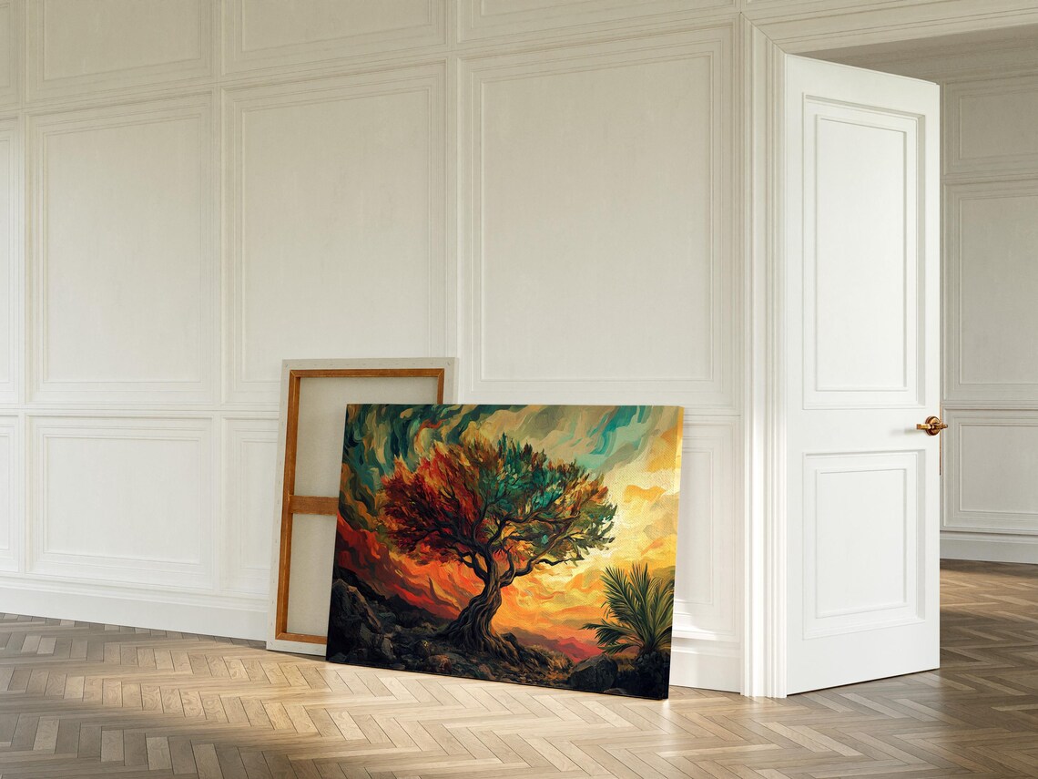 Abstract Tree Art Print, Nature Inspired Decor - Image 5