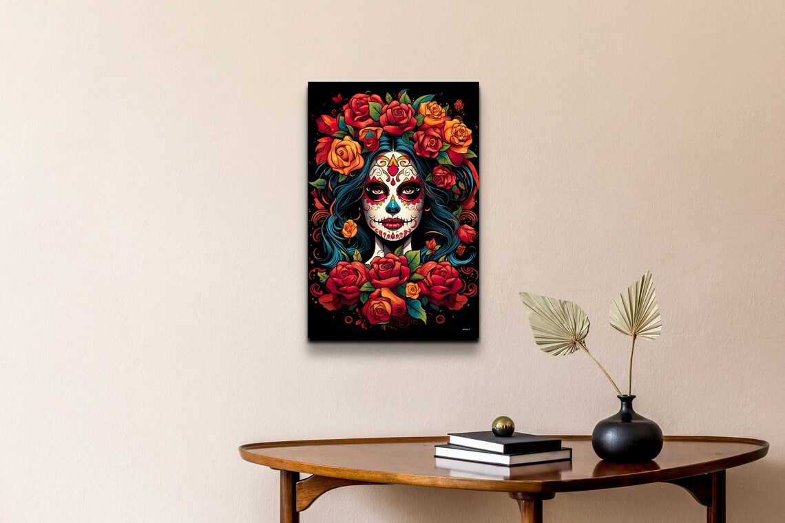Day Of The Dead Poster, Dia De Los Muertos - Image 4