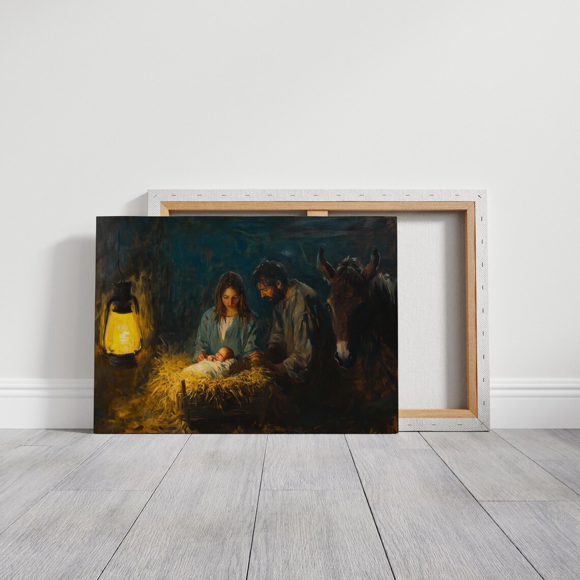 Christian Nativity, Jesus In The Manger Art Print - Image 7
