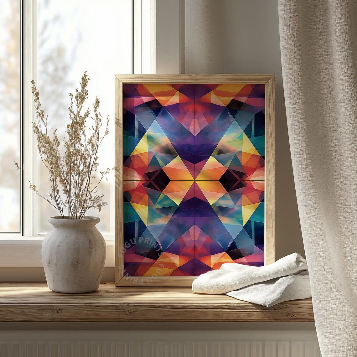 Geometric Abstract Wall Art - Image 4