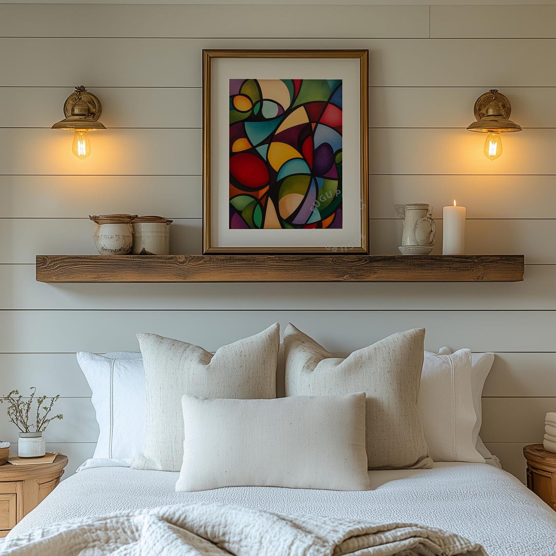 Geometric Abstract Modern Art - Image 2