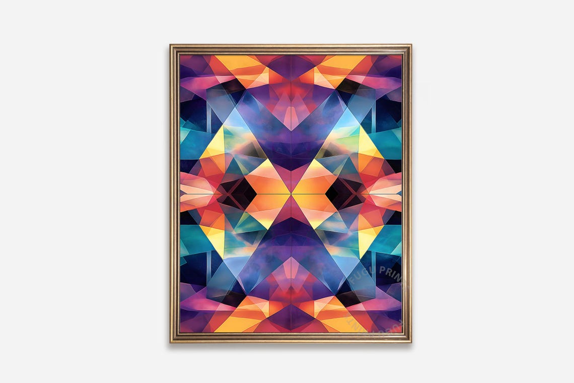 Geometric Abstract Wall Art