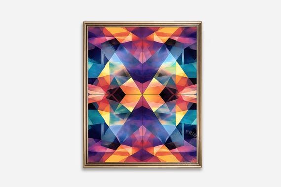 Geometric Abstract Wall Art