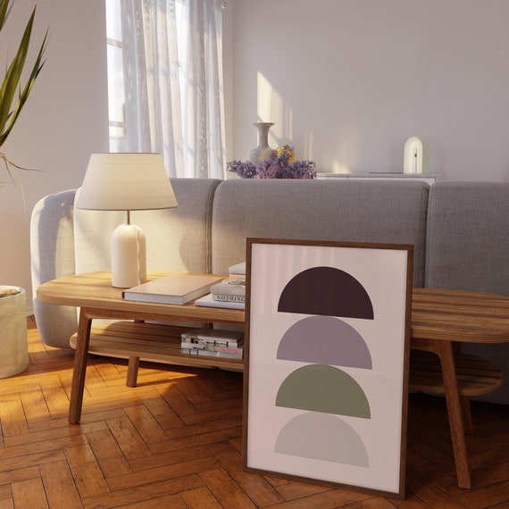 Minimalist Home Decor Poster Abstract Art