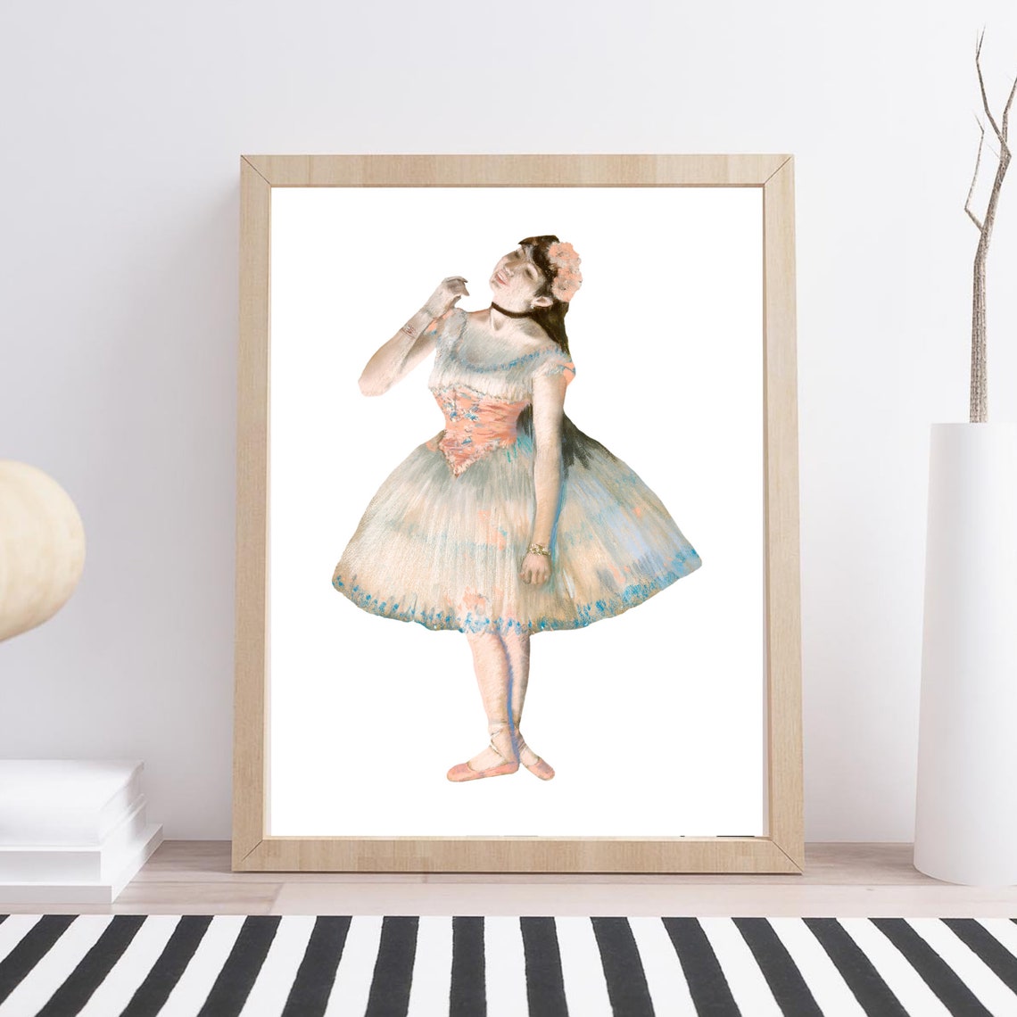 Din A4 Art Print Without Frame Dancer Ballerina Ballet Edgar Degas Impressionism Picture Poster Gift - Image 2