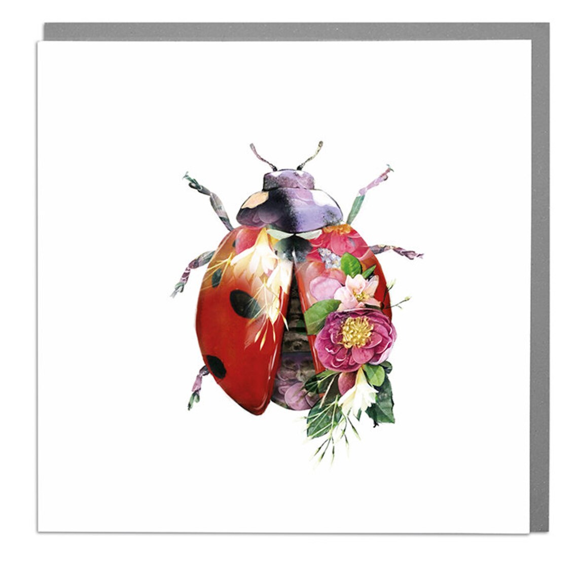 Ladybird Blank Card Art Print