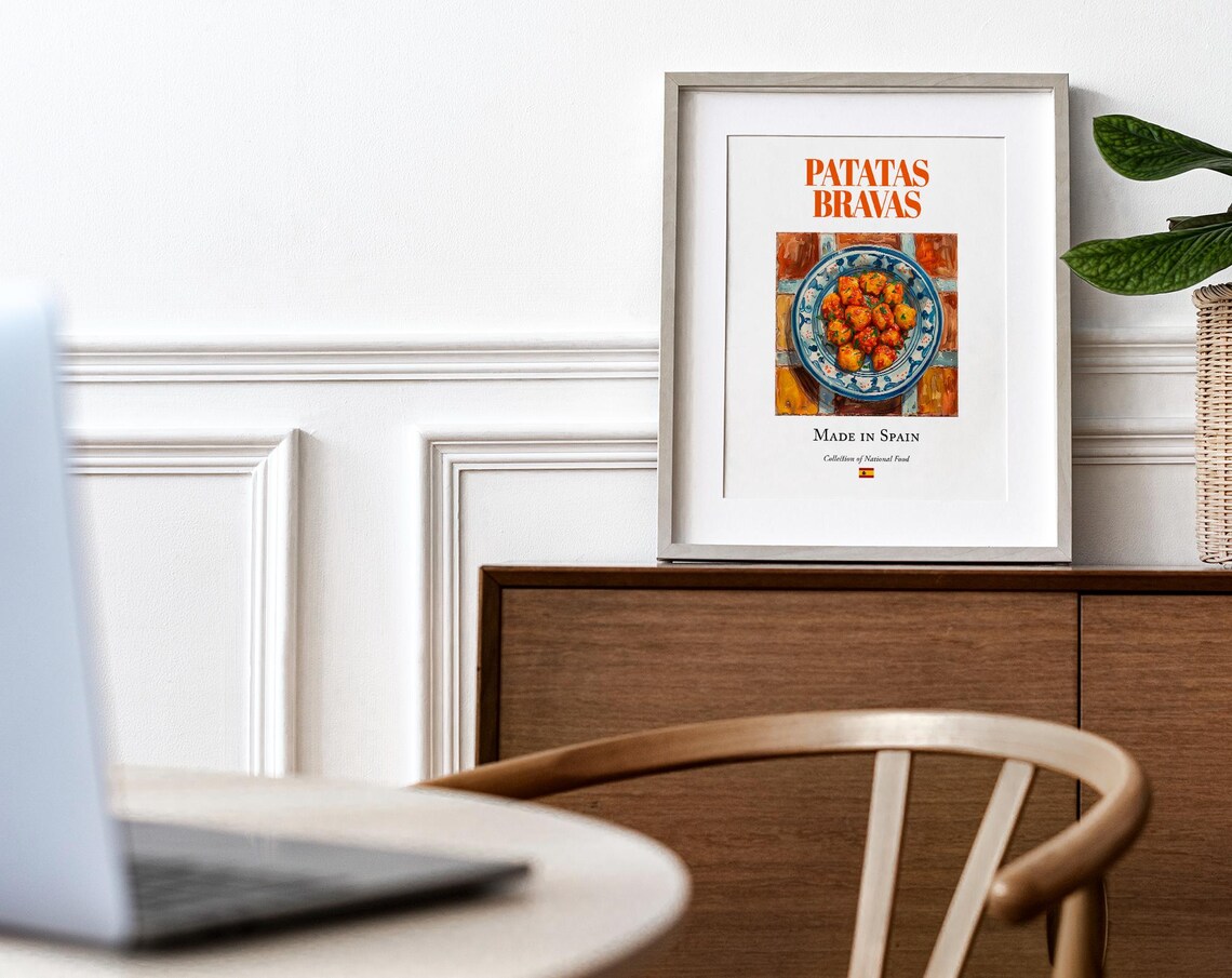 Patatas Bravas Kitchen and Restaurant Decor Poster - Image 4