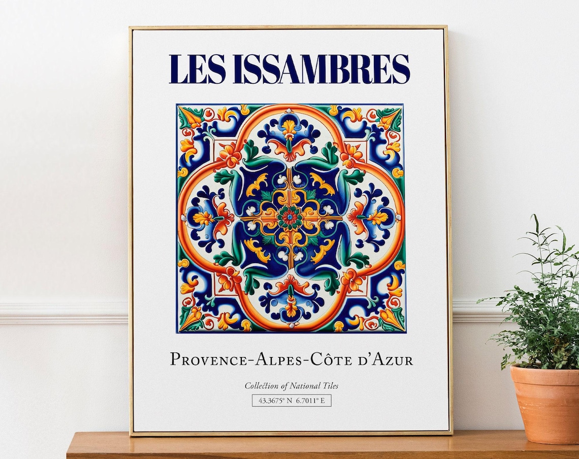 Les Issambres Provence-Alpes-Côte d'Azur Travel Poster