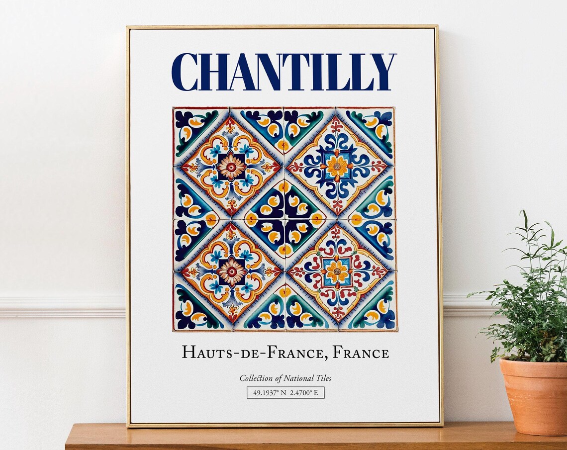 Chantilly, Hauts-de-France Travel Poster