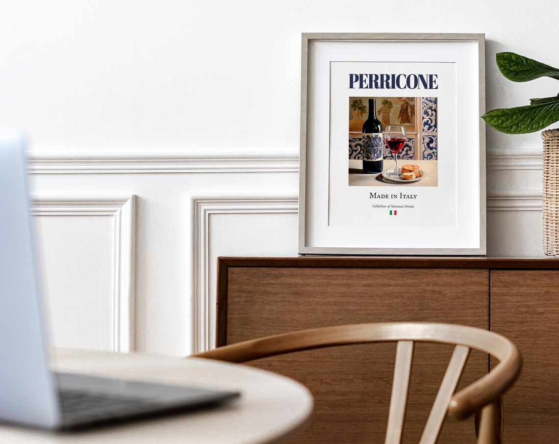 Perricone On Maiolica Tile, Italian Beverage Poster - Image 4