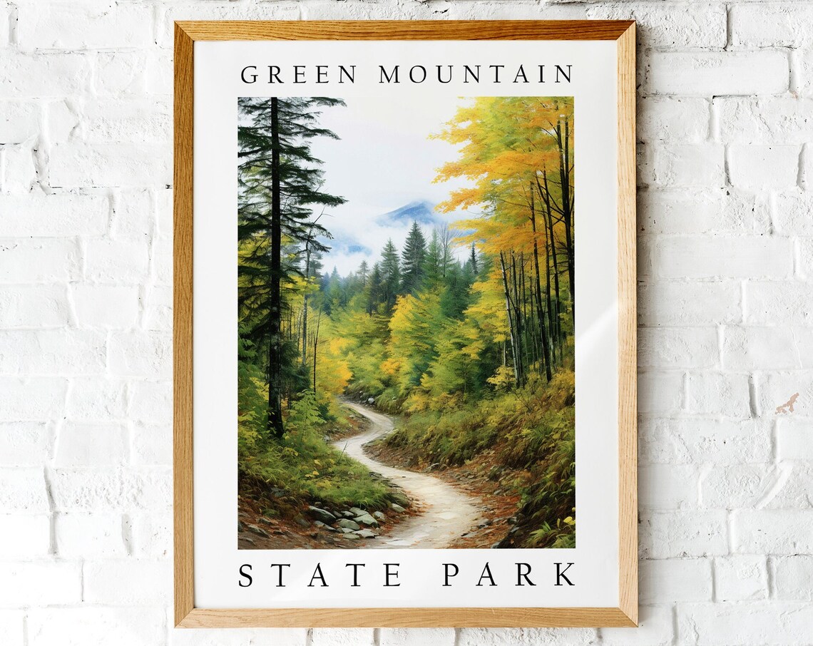 Green Mountain National Forest Art Print