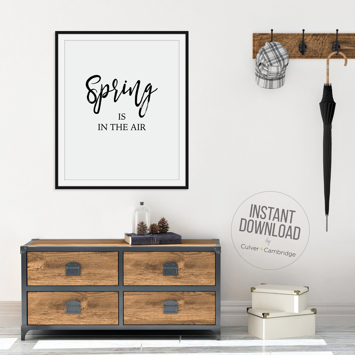 Spring Is In The Air, Spring and Easter Decor - Image 4