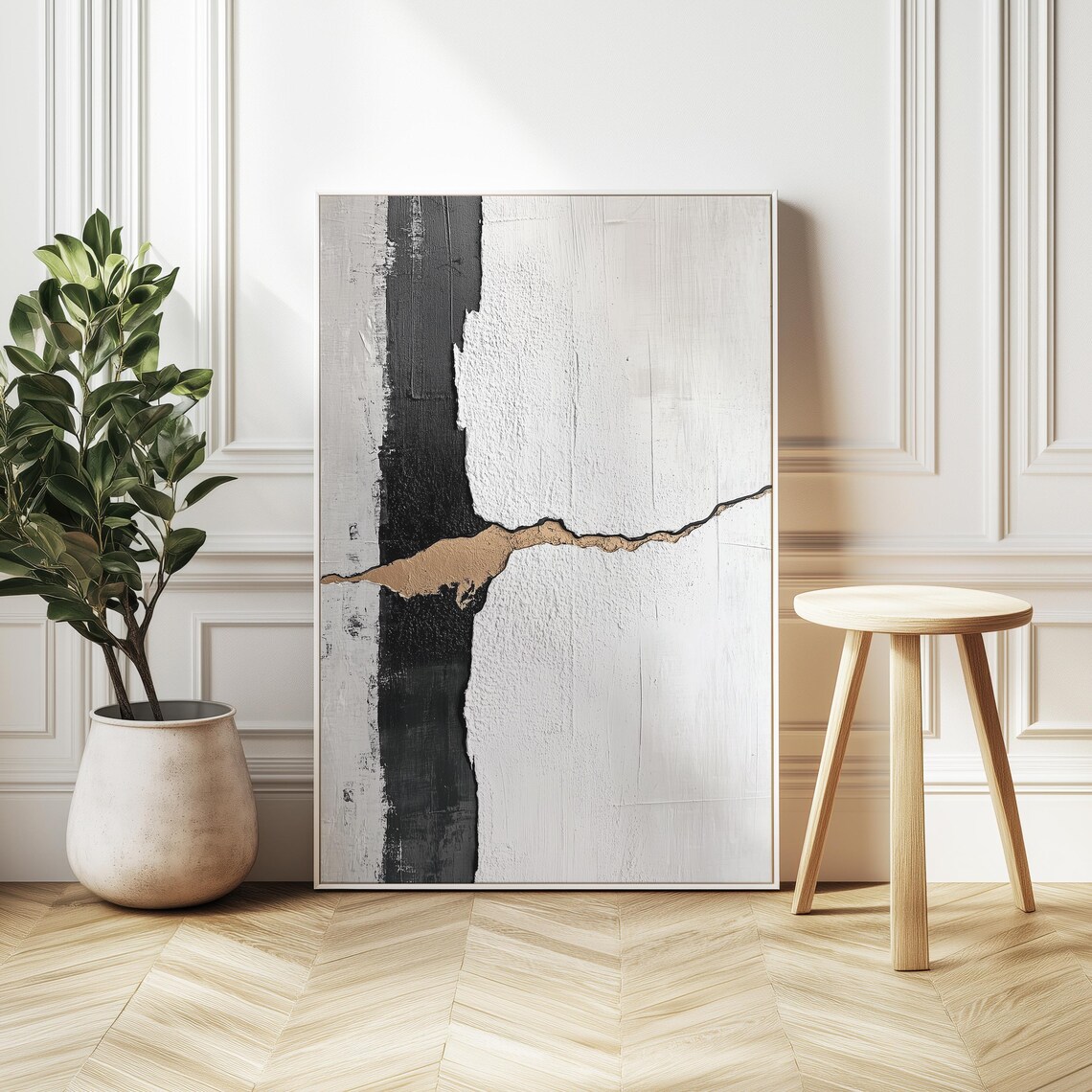Minimalist Japanese Inspired Wabi Sabi Art Print