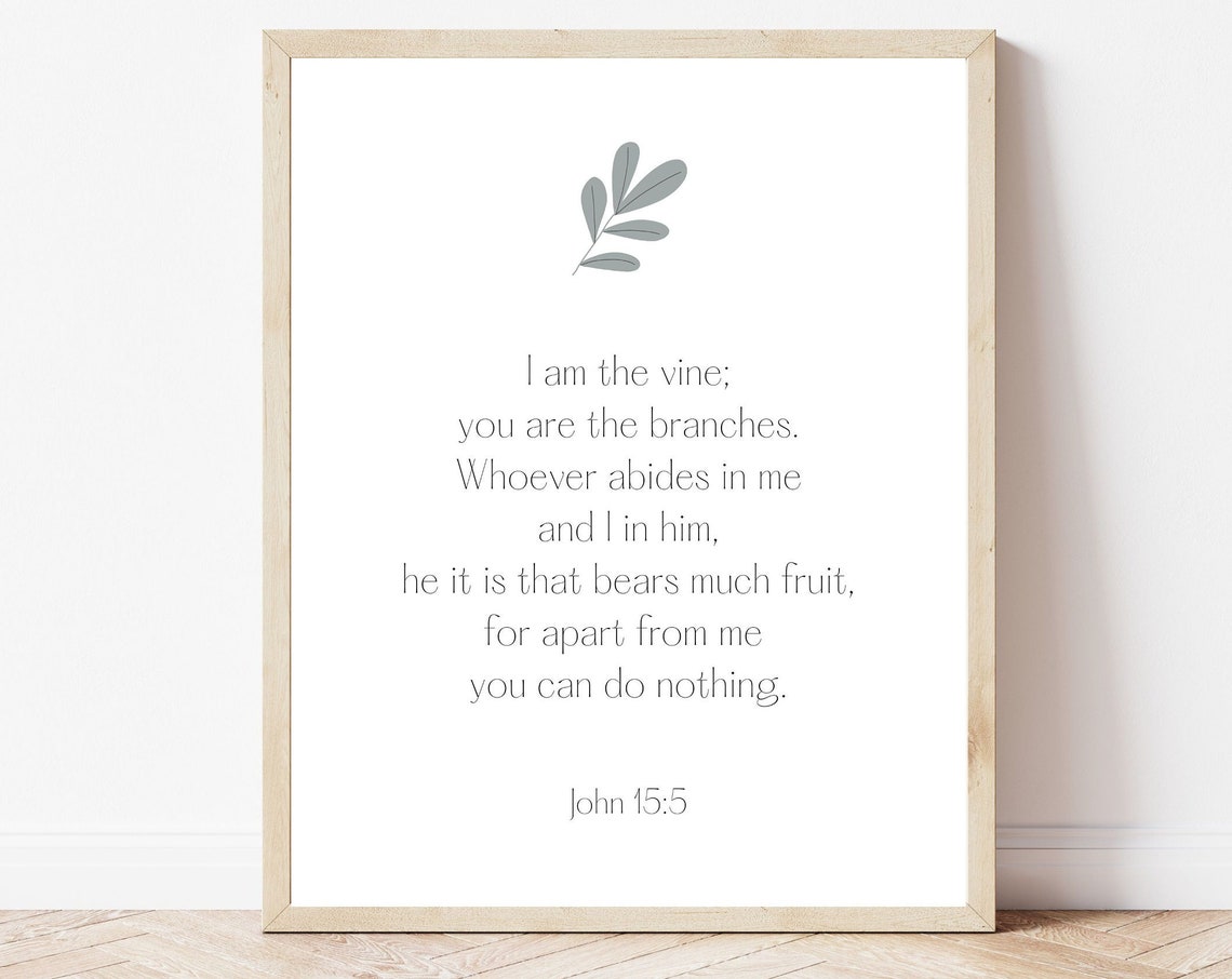 John 155 - Abstract Modern Art Print