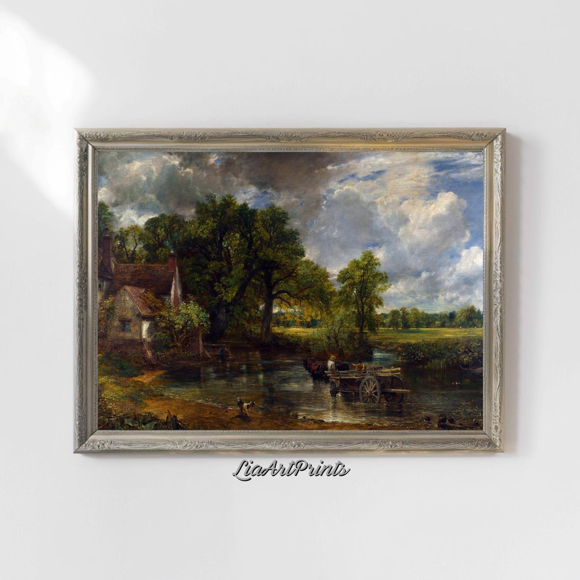 John Constable The Hay Wain English Countryside Classic Poster - Image 4