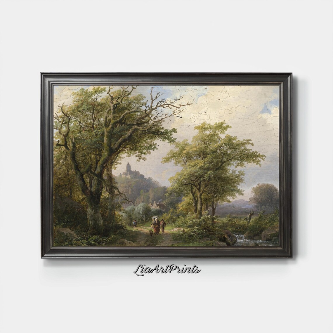 Countryside Path - Rustic Landscape Art Print - Image 3