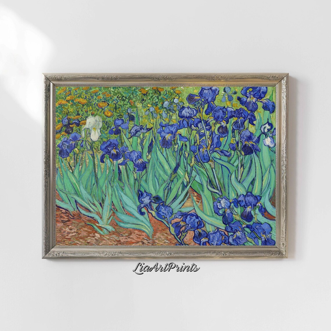 Irises, Van Gogh Botanical Art Print - Image 4