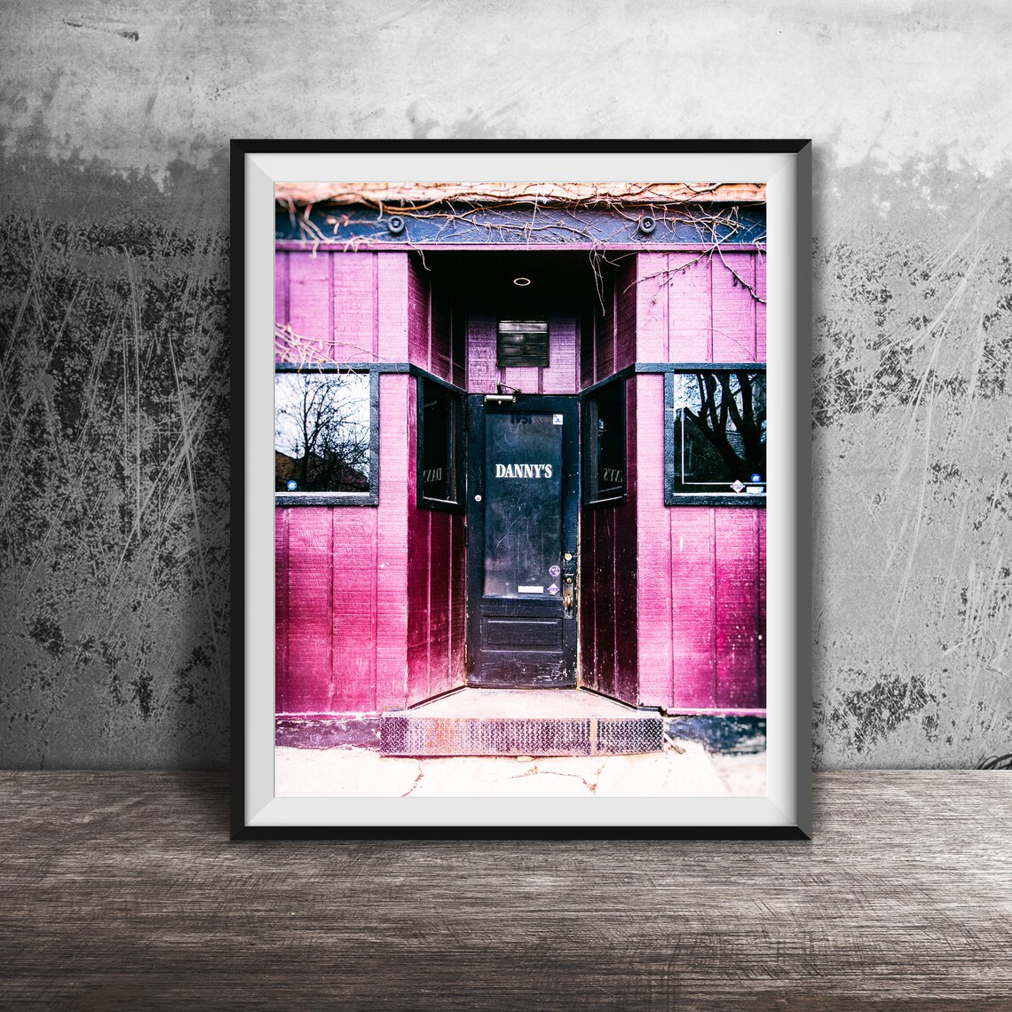 Danny's Tavern Chicago Bar Sign, Travel Poster