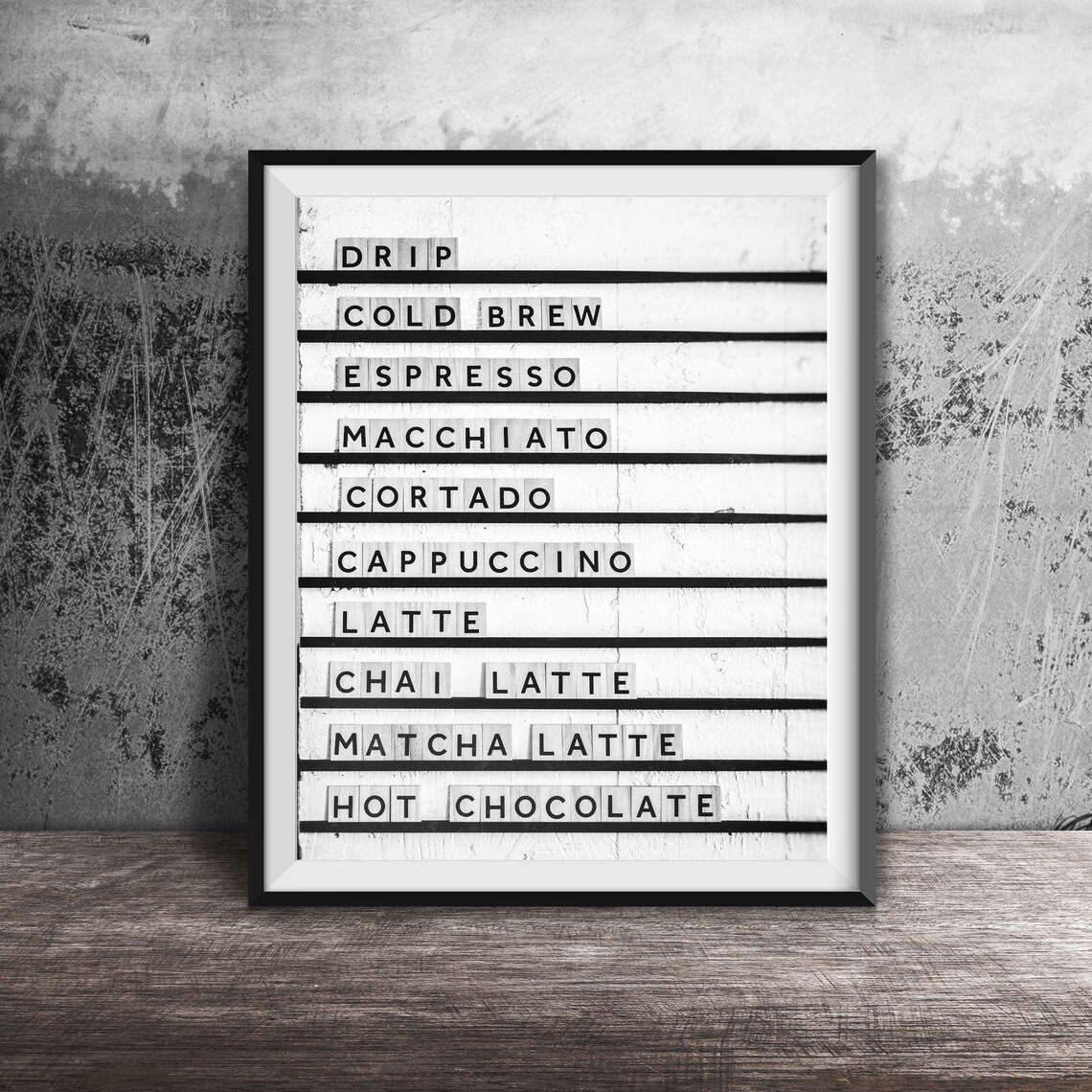 Chicago Coffee Sign, Kitchen Cafe Art Print - Image 2