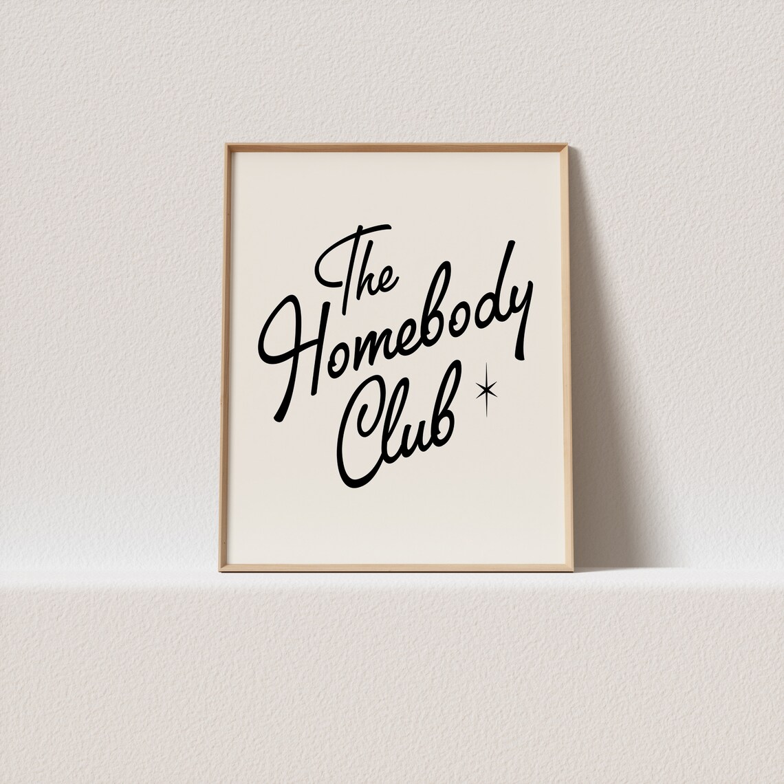 The Homebody Club Gallery Wall Poster Print