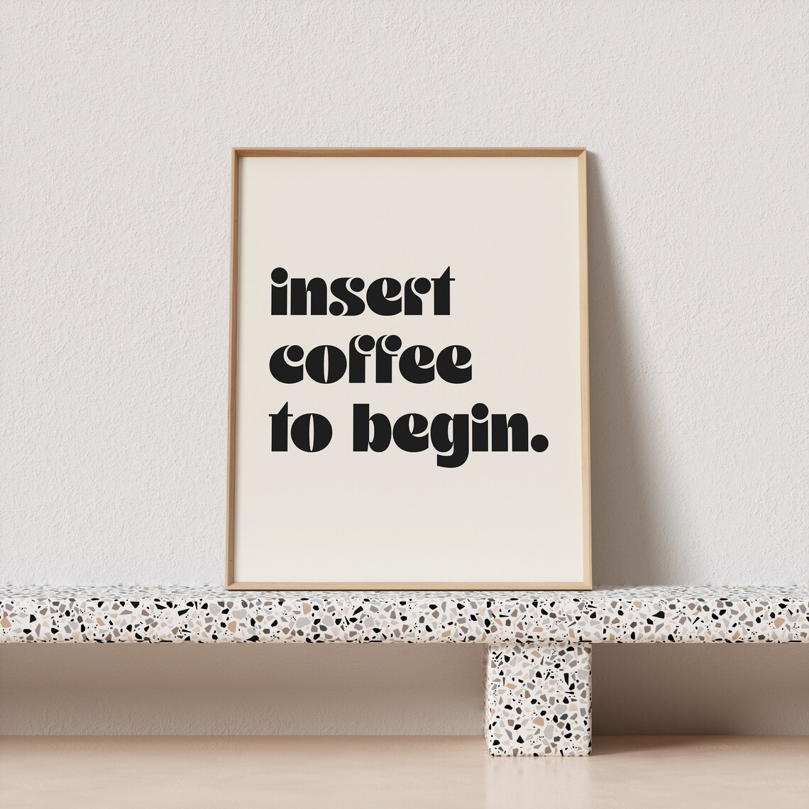 Retro Coffee Poster Print, Vintage Typography - Image 3