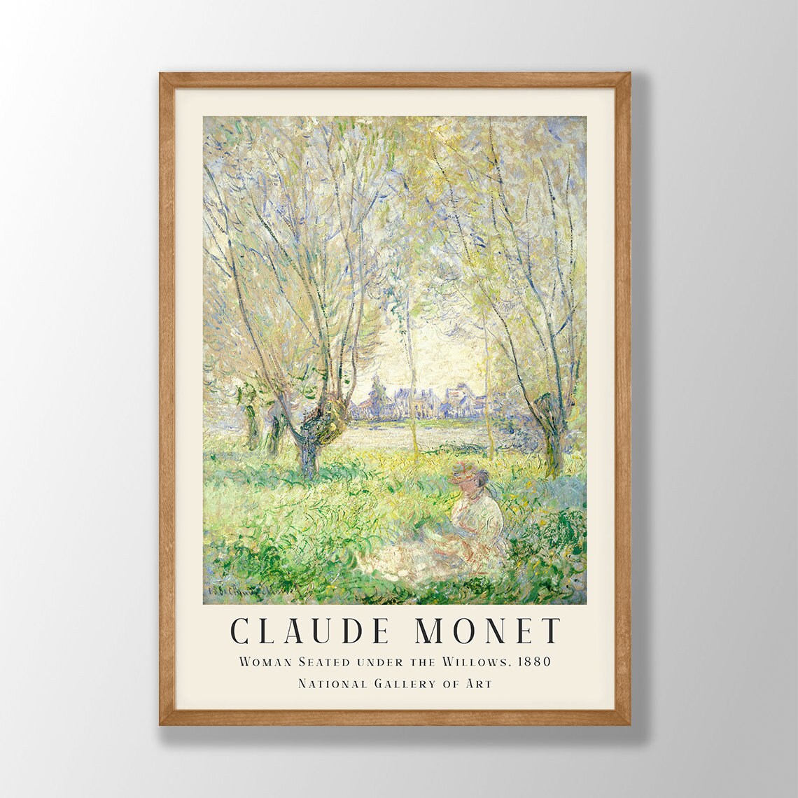 Claude Monet Art Print, Museum-Inspired Decor