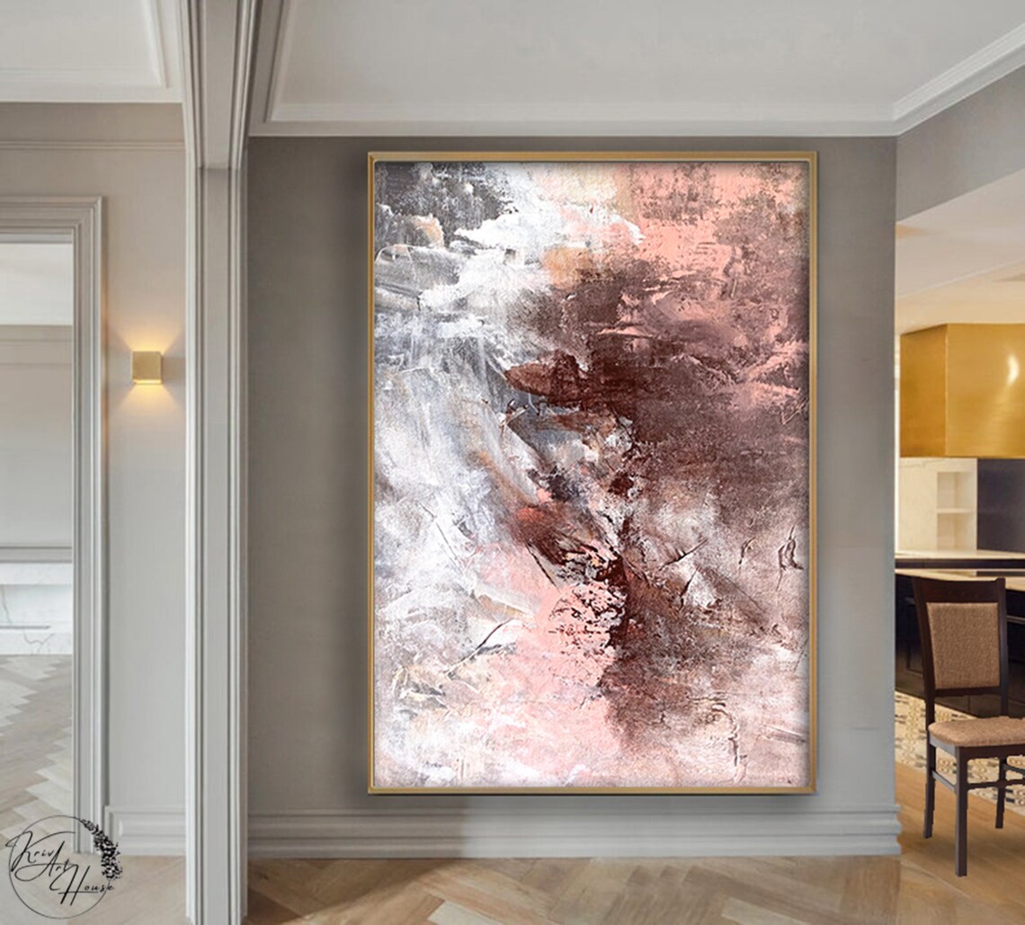Abstract Painting Wall Art Print, Modern Abstract - Image 3