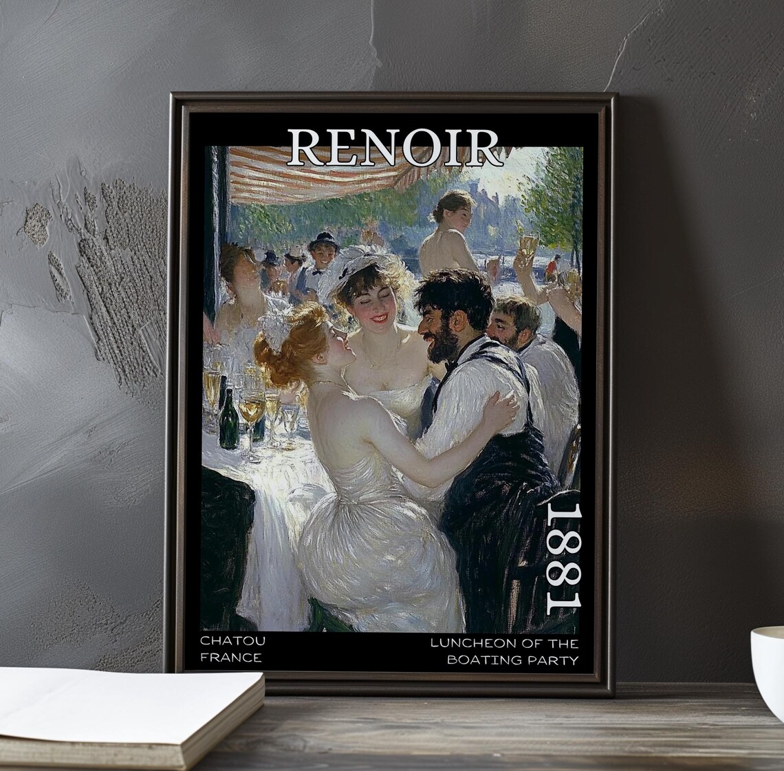 Renoir Luncheon of the Boating Party Dance Celebration Poster