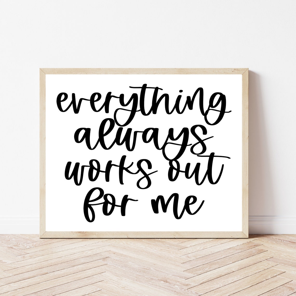 Affirmation Wall Art Manifesting Print Above The Bed Decor Vision Board Affirmations Manifest Gifts