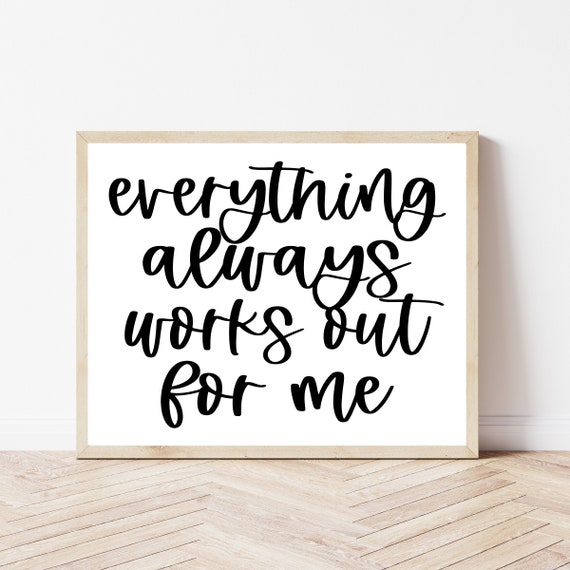 Affirmation Wall Art Manifesting Print Above The Bed Decor Vision Board Affirmations Manifest Gifts