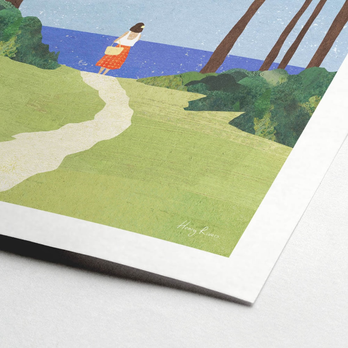 Day Trip Coastal Forest By Henry Rivers, Art Print - Image 2